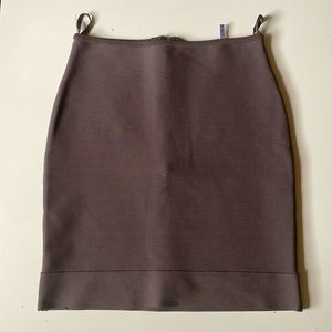 Herve Leger grey skirt XS